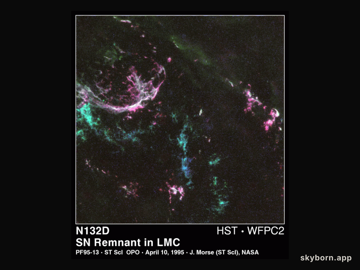 Supernova Remnant: Cooking Elements In The LMC