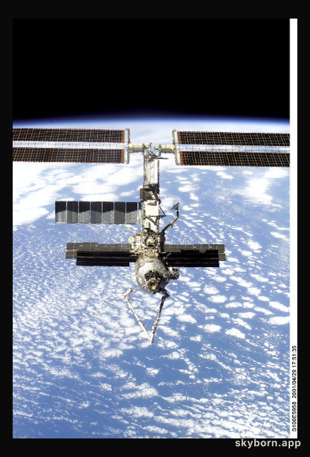 Space Station Shows Off New Robot Arm