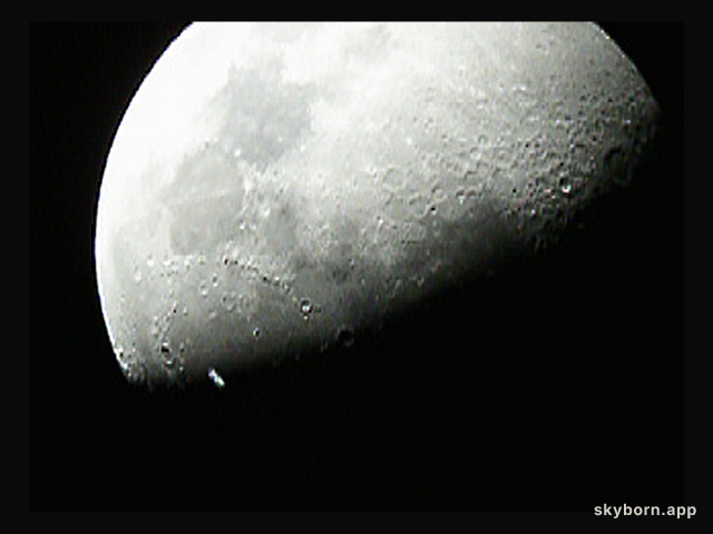 International Space Station in Transit