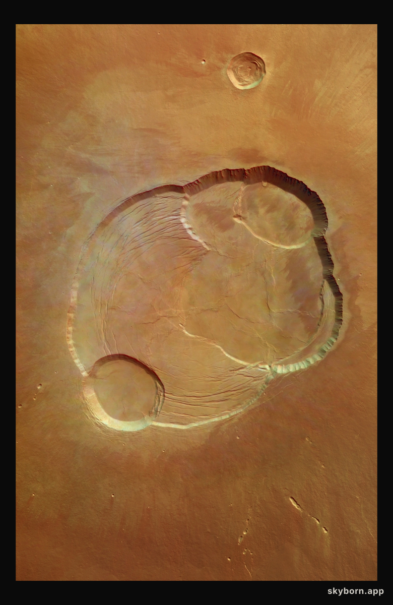 At the Summit of Olympus Mons
