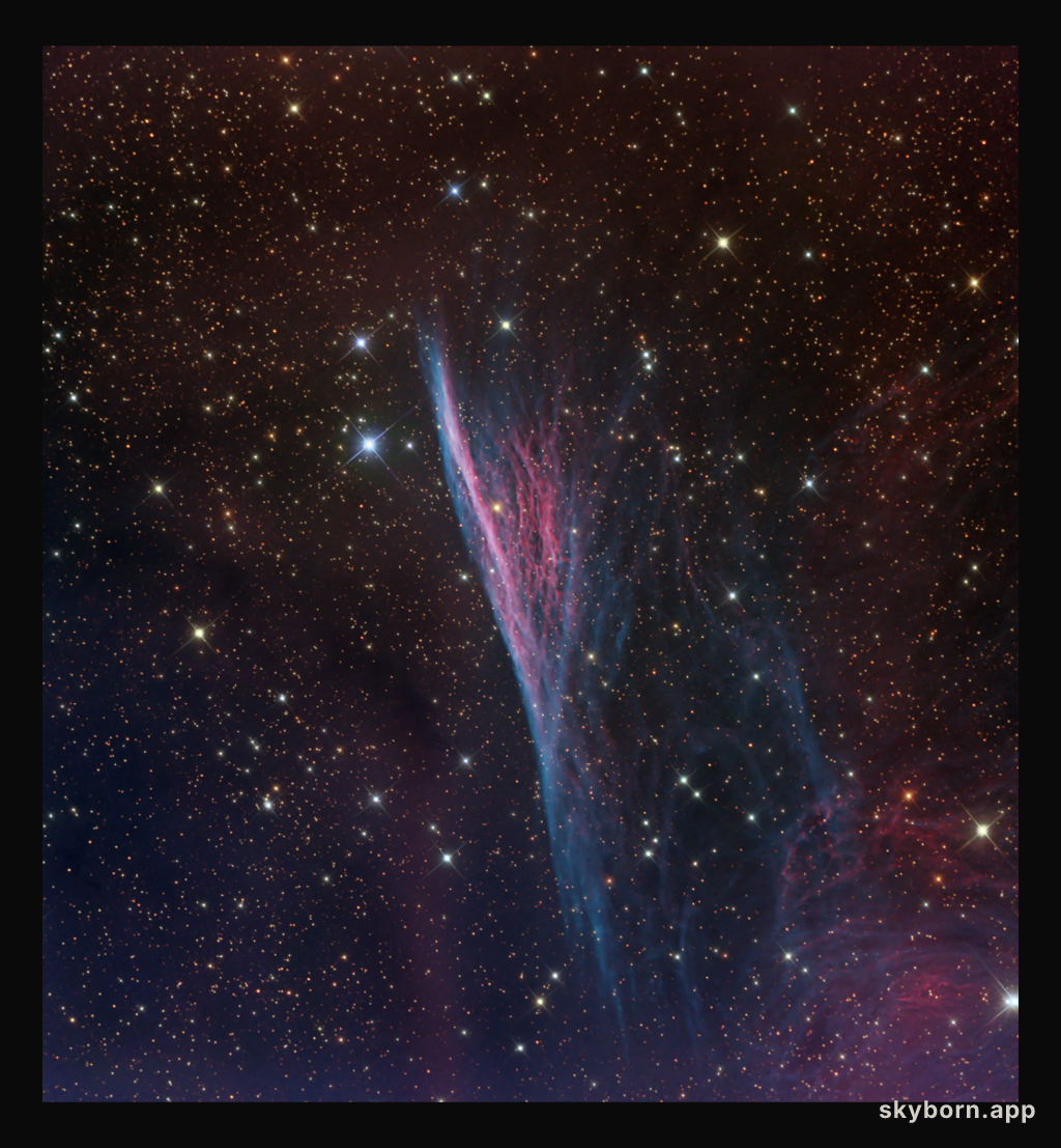 NGC 2736: The Pencil Nebula