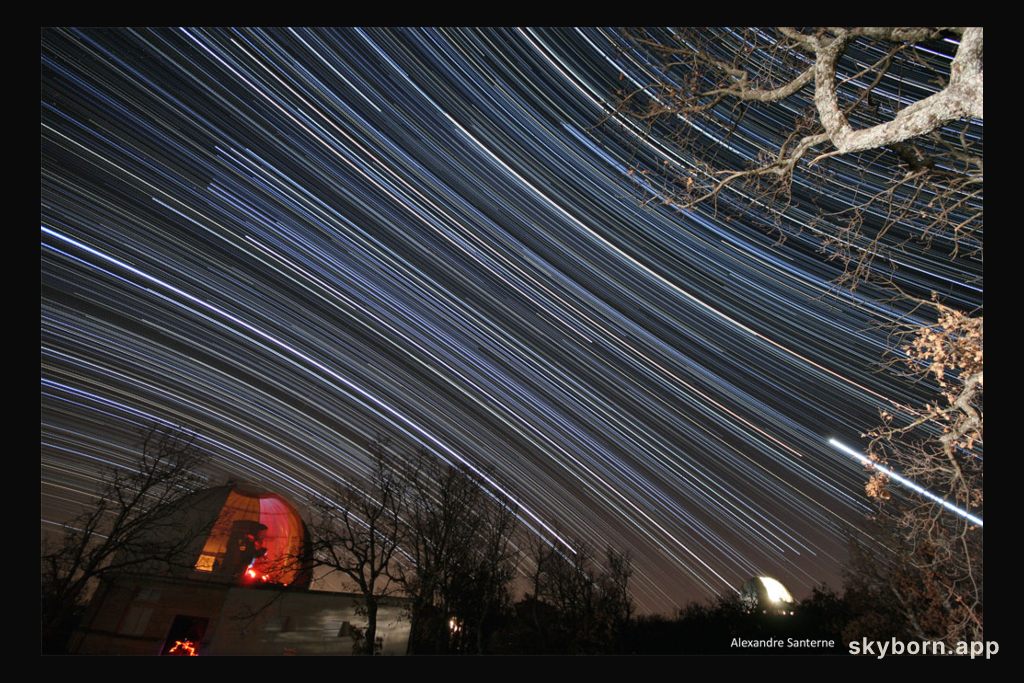 Haute-Provence Star Trails