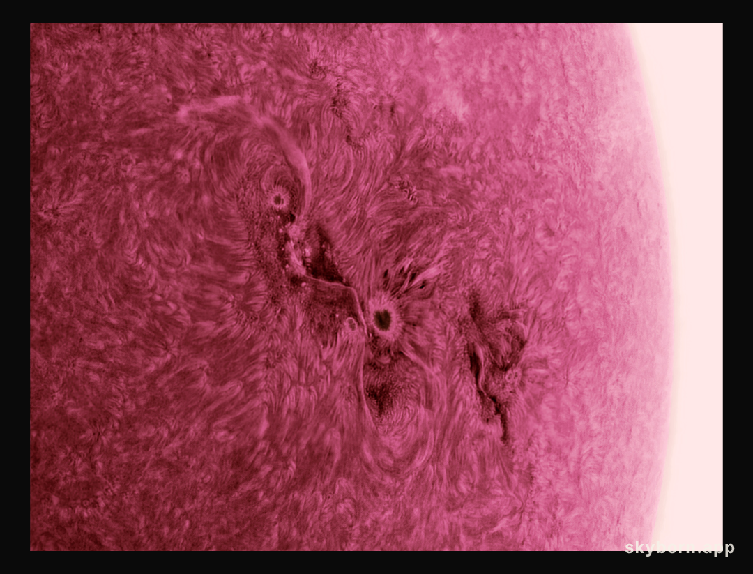 Angry Sun Erupting