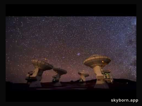 An ALMA Telescope Array Time-Lapse