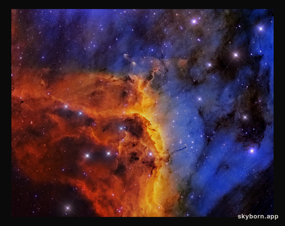 IC 5067 in the Pelican Nebula