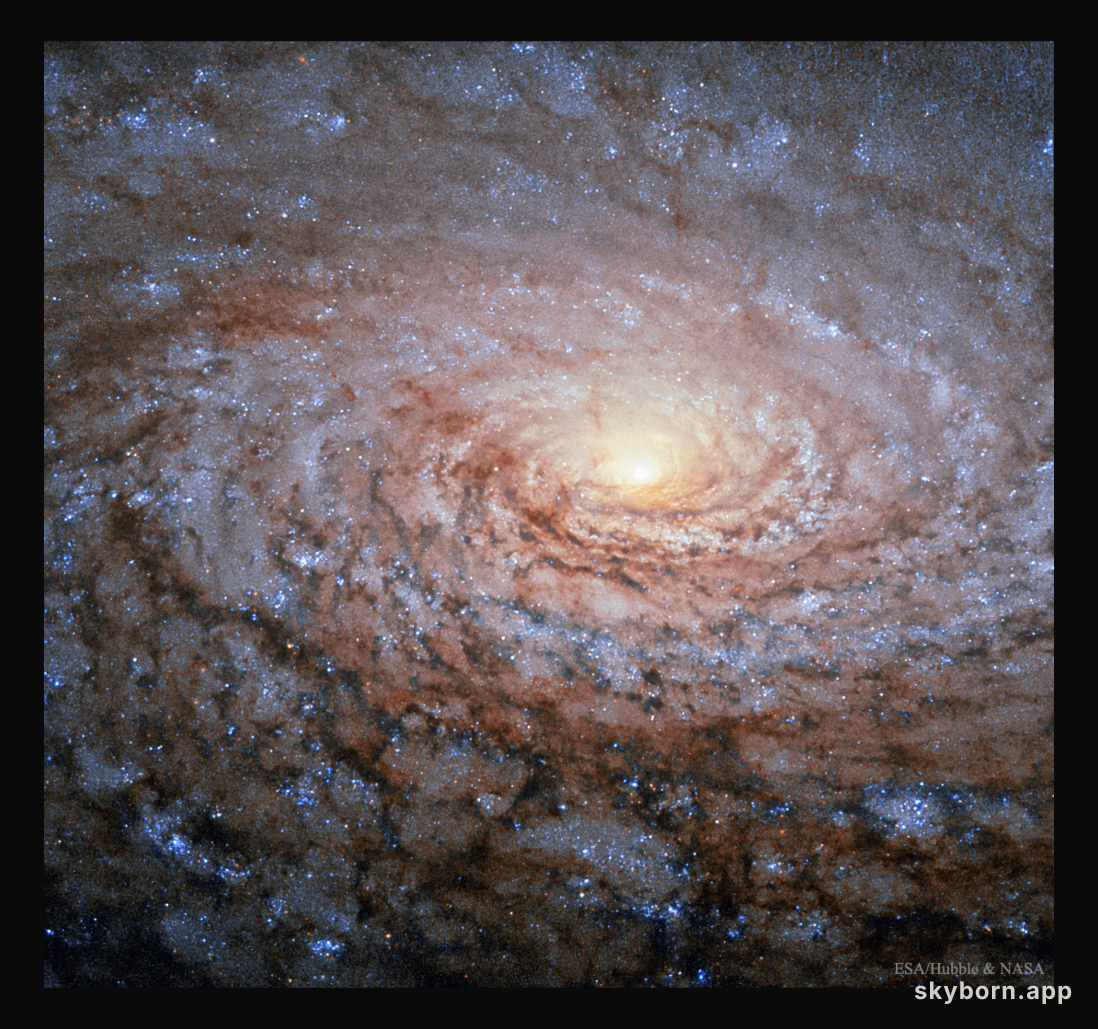 M63: The Sunflower Galaxy from Hubble