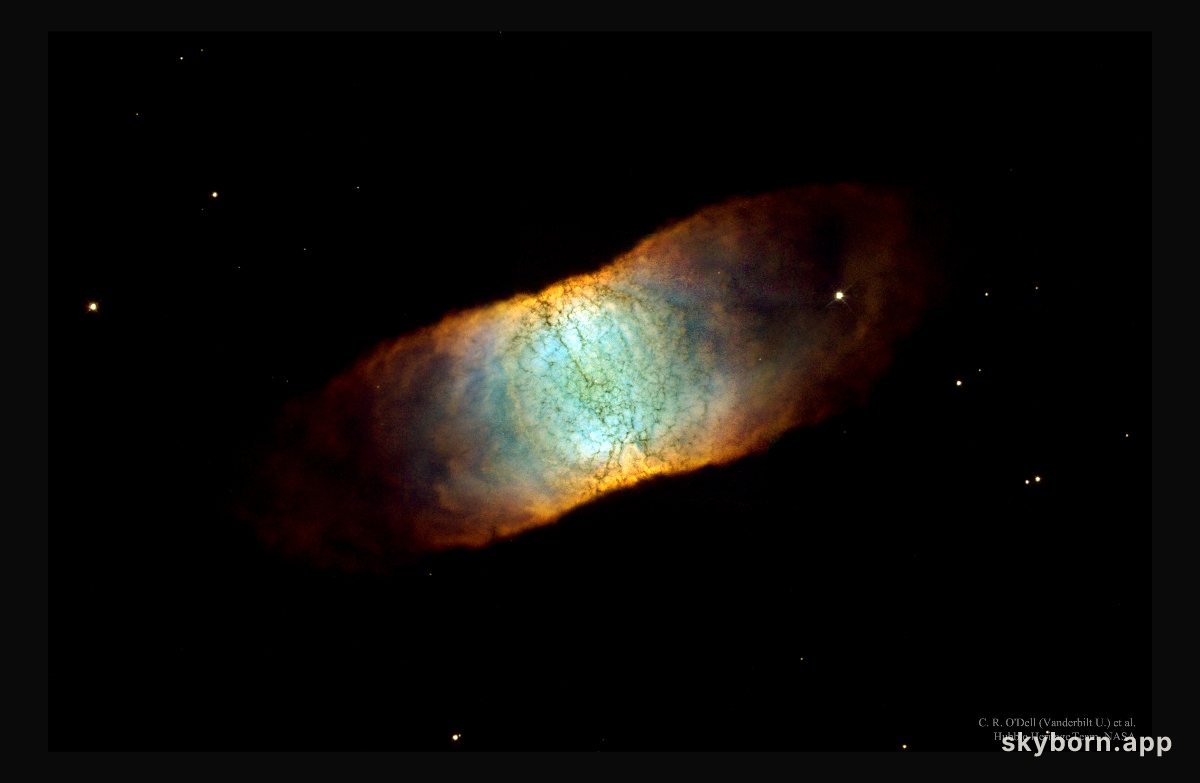 IC 4406: A Seemingly Square Nebula