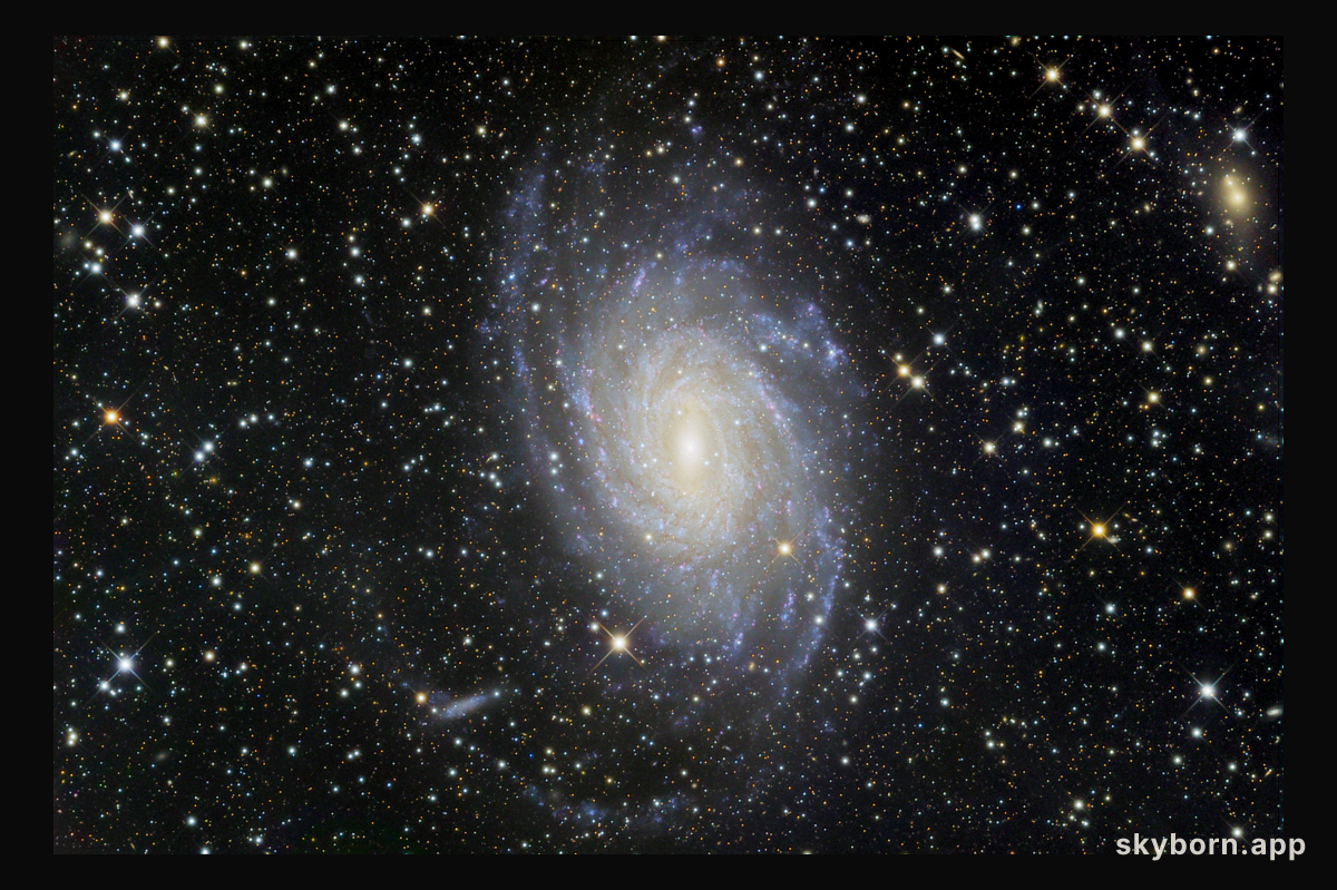 Spiral Galaxy NGC 6744