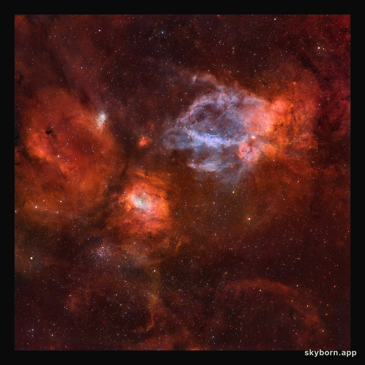 NGC 7635: Bubble in a Cosmic Sea