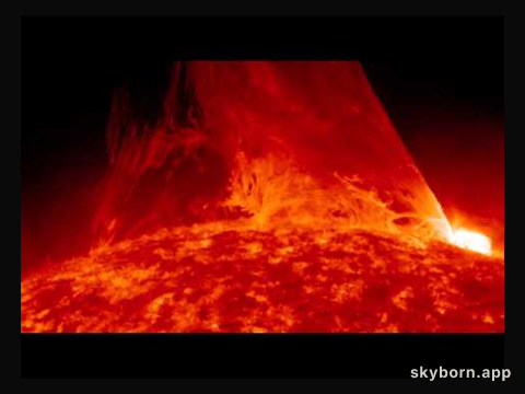 A Solar Prominence Eruption from SDO