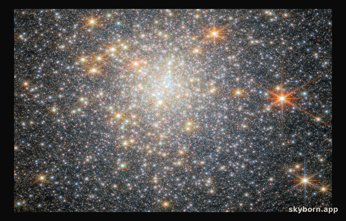 Star-studded cluster