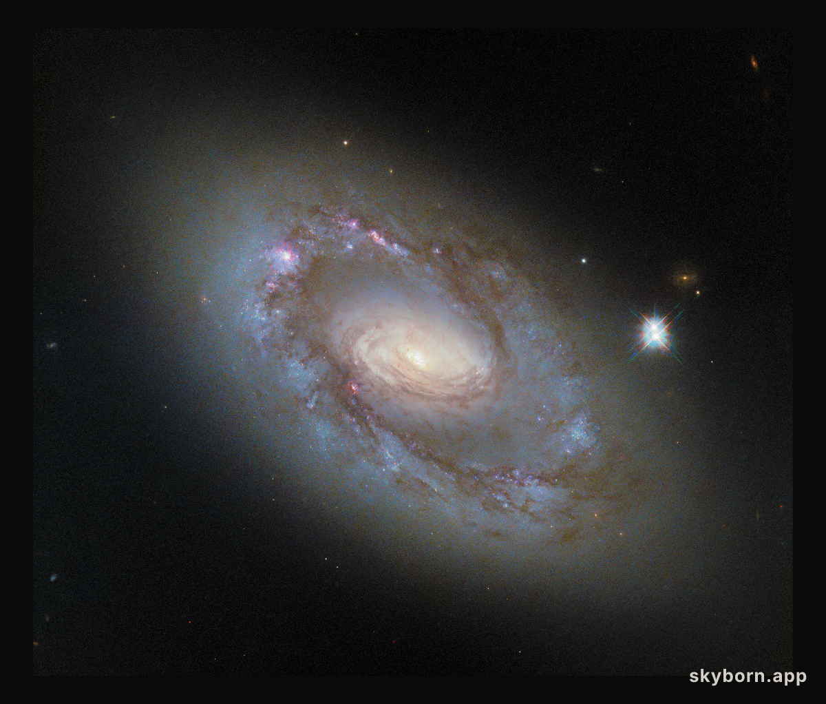 Revisiting an unusual spiral